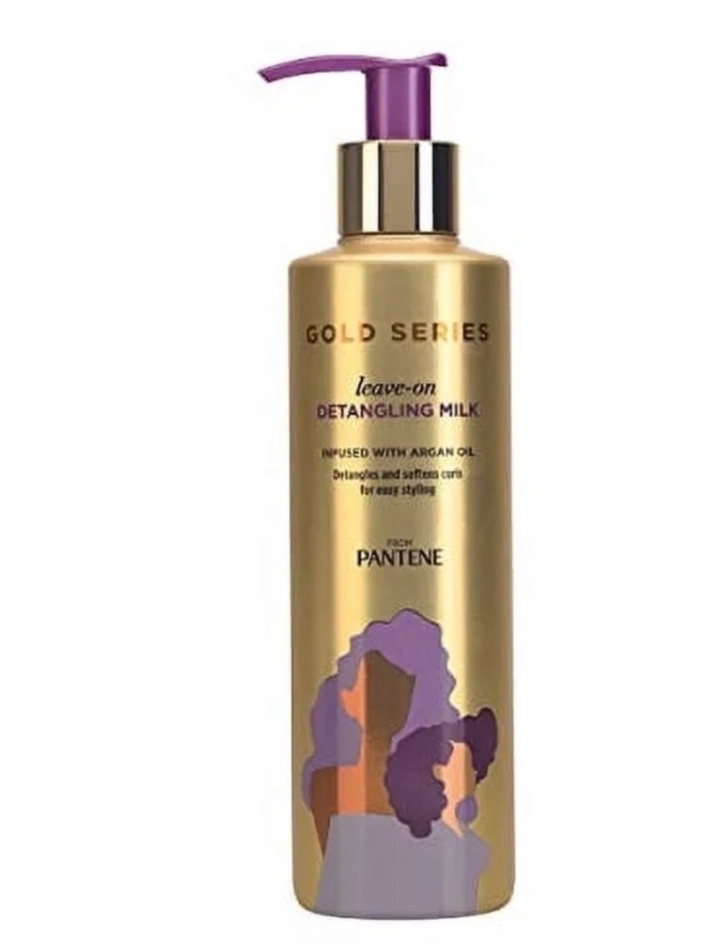 Pantene Gold Series Leave-On Detangling Milk - Gold & Purple - sealed top
